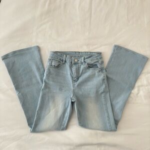 Flare Jeans light blue